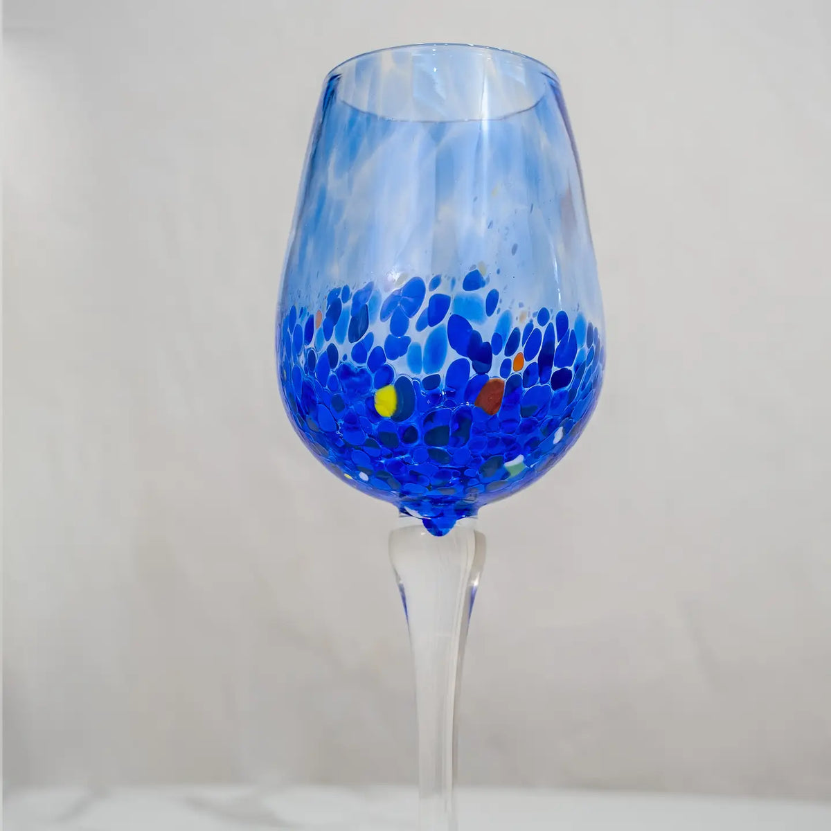 Calice Elegance Blå i mundblæst glas fra Murano