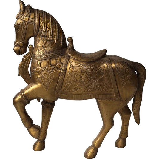 Trademark Living Indisk træhest