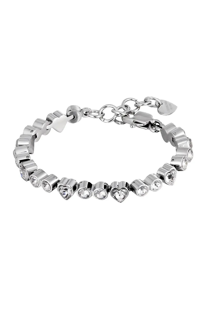 DYRBERG/KERN FURY ARMBÅND - SILVER