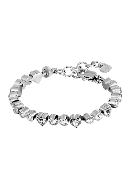 DYRBERG/KERN FURY ARMBÅND - SILVER
