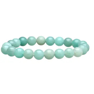 Amazonit armbånd - 8mm - 20 g-