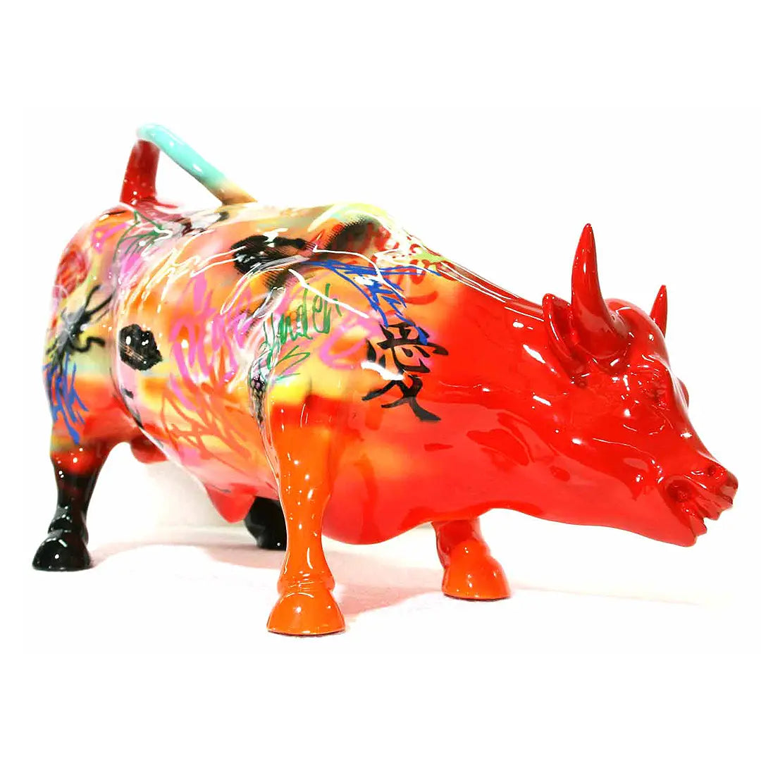 BULLNY SHE – håndmalet kunstfigur