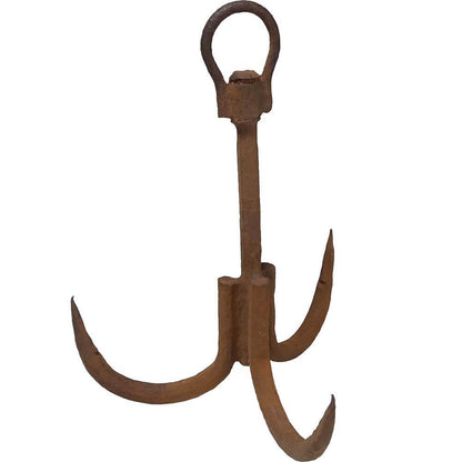 Trademark Living Rustikt skibsanker med 3 kroge