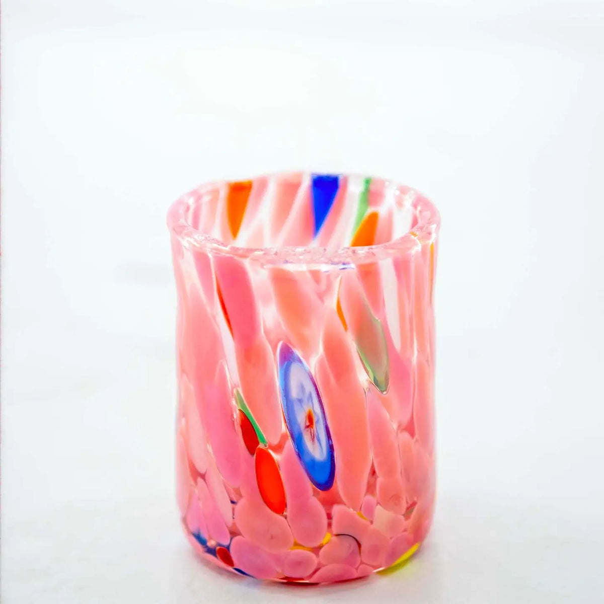 Cicchetto B1 Rosa i mundblæst Murano-glas 50 ml - Æske med 6 stk.