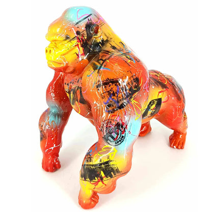 GORILA  - Håndmalet kunstfigur
