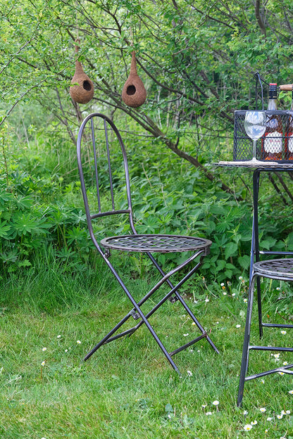 Trademark Living Williamsburg stol med fletsæde