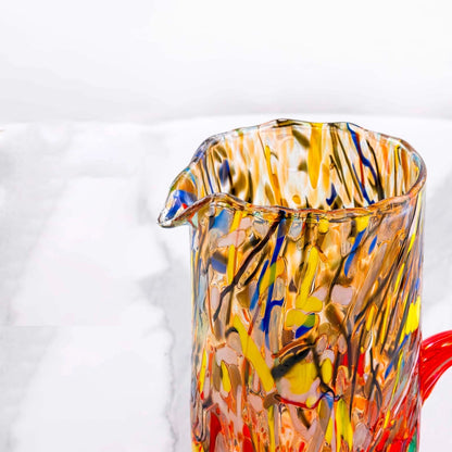 Kande - B1 Dekor  Rød i Murano-glas 1000 ml