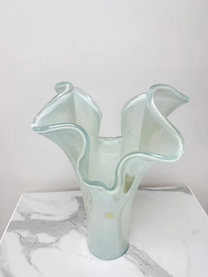 Vaso Champagne i Murano-glas - H 38 cm.