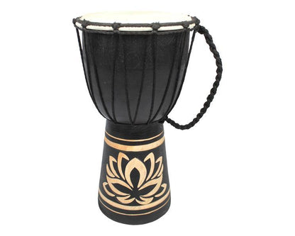 DJEMBE DRUM - LOTUS WHITE
