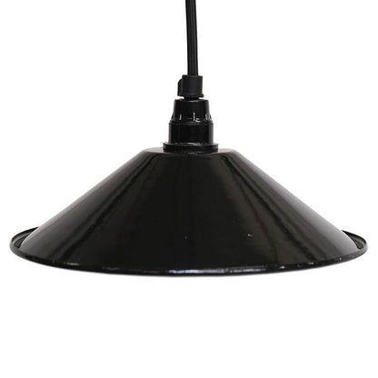 Trademark Living Enamel loftslampe - sort