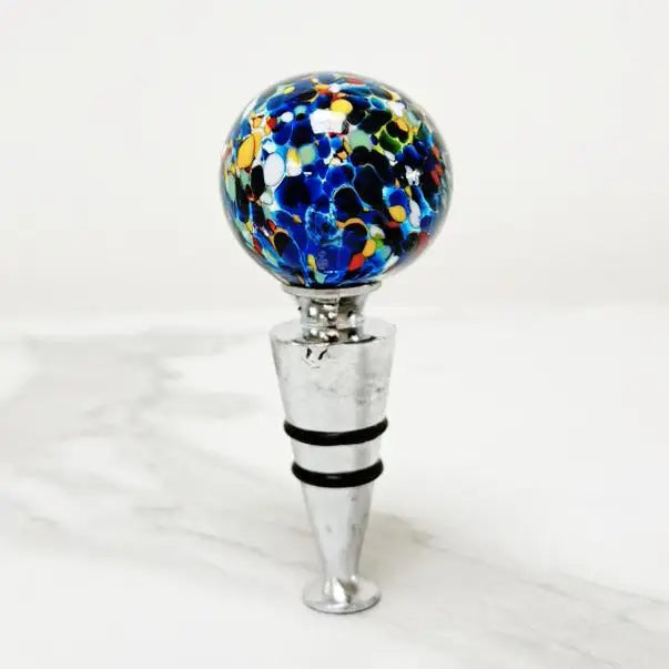 Prop - Acquamare til vinflasker i Murano-glas