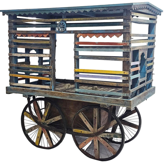 Trademark Living Gammel indisk isvogn