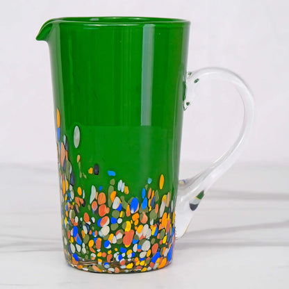 Brocca - Kande fra Roma-kollektionen, grøn i Murano-glas