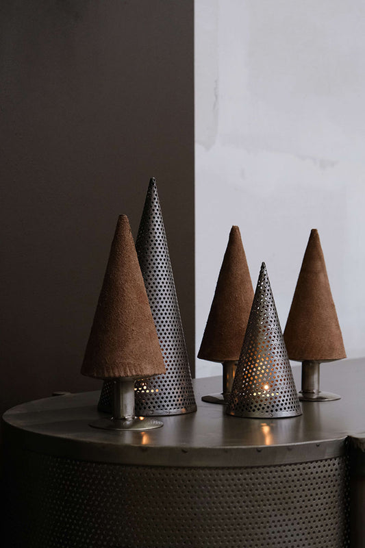 Trademark Living Juletræ med ruskind - S