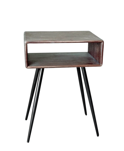 Sidebord/Sengebod i genanvendt Teaktræ