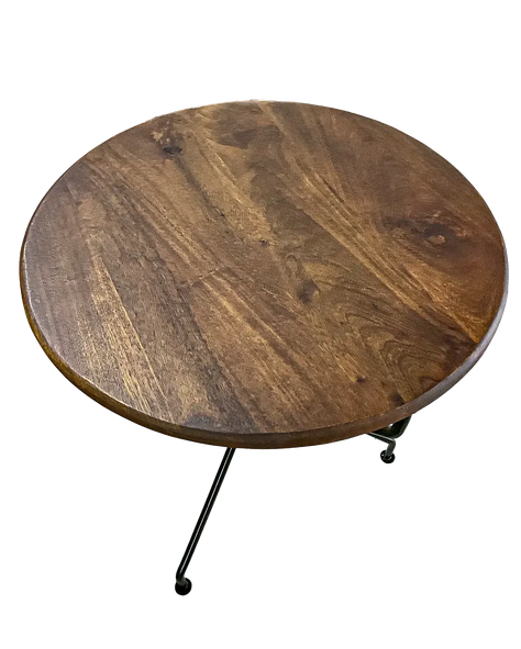 Foldebord med træbordplade