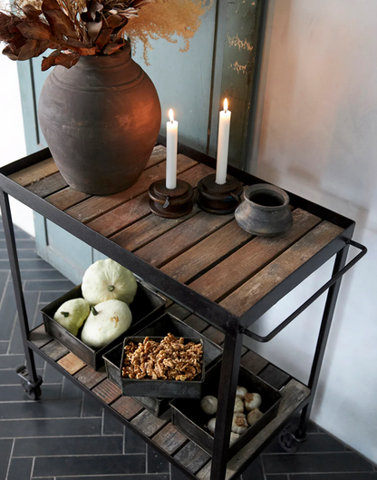 Rustik Trolley lavet af Genbrugstræ