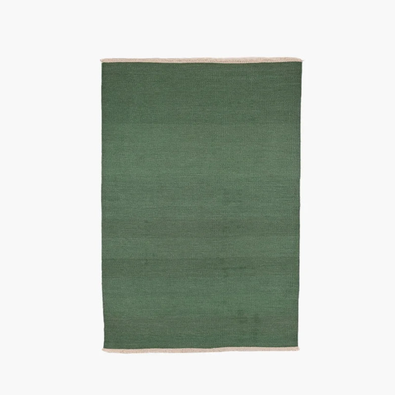 Green uldtæppe – Hue Kollektion - 140 cm x 200 cm