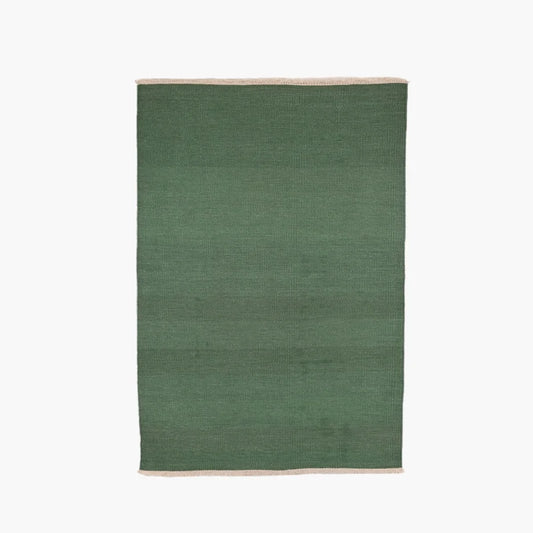 Green uldtæppe – Hue Kollektion - 140 cm x 200 cm