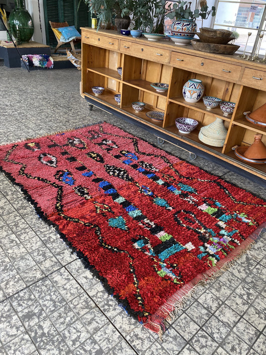 Marokkansk tæppe No10 – 150 x 240 cm.