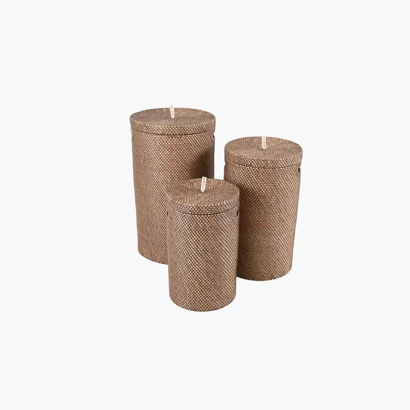 Bambuskurv – Mocca - 3 størrelser