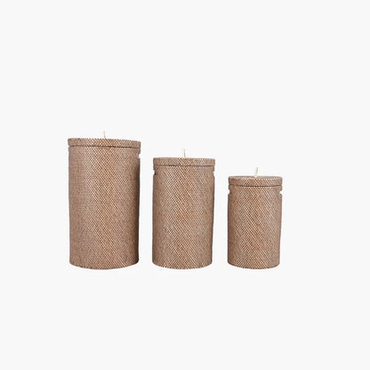 Bambuskurv – Mocca - 3 størrelser