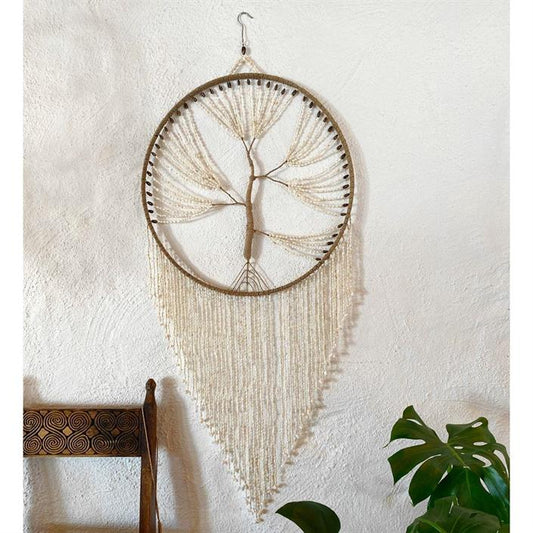 TREE OF LIFE SHELL DREAMCATCHER