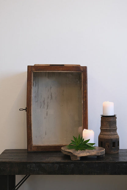 Trademark Living Pilu lysestage af gammel hjulnav - M