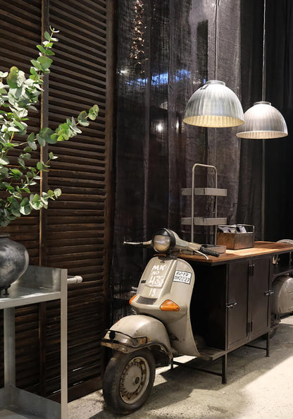 Trademark Living Gammel patineret vinduesskodde