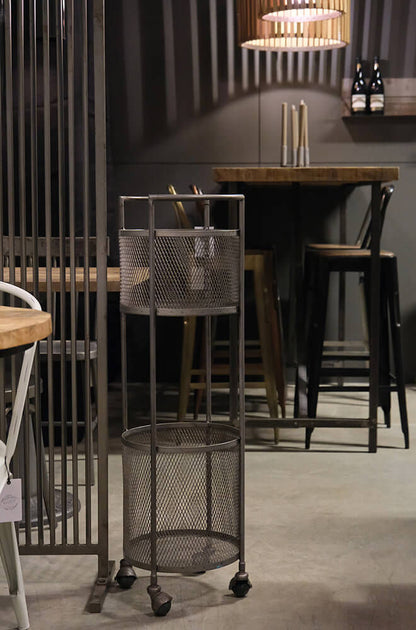 Trademark Living Madison barvogn på hjul