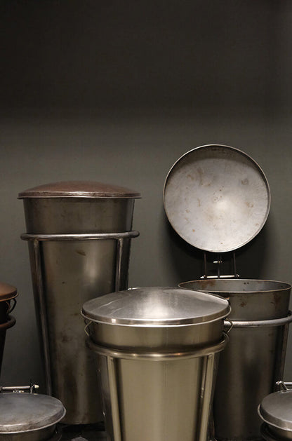 Trademark Living Klapp pedalspand shiny - L