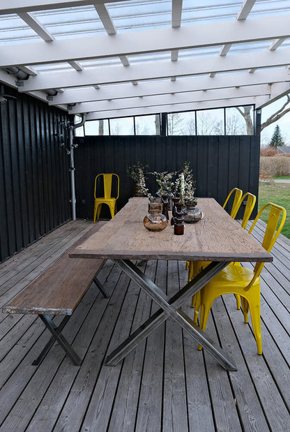Trademark Living Poovar spisebord i genbrugstræ