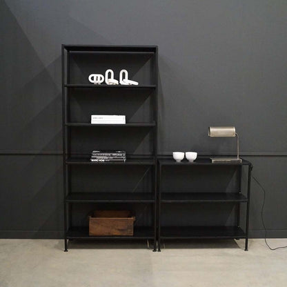 Trademark Living Seattle lav industriel jernreol - sort