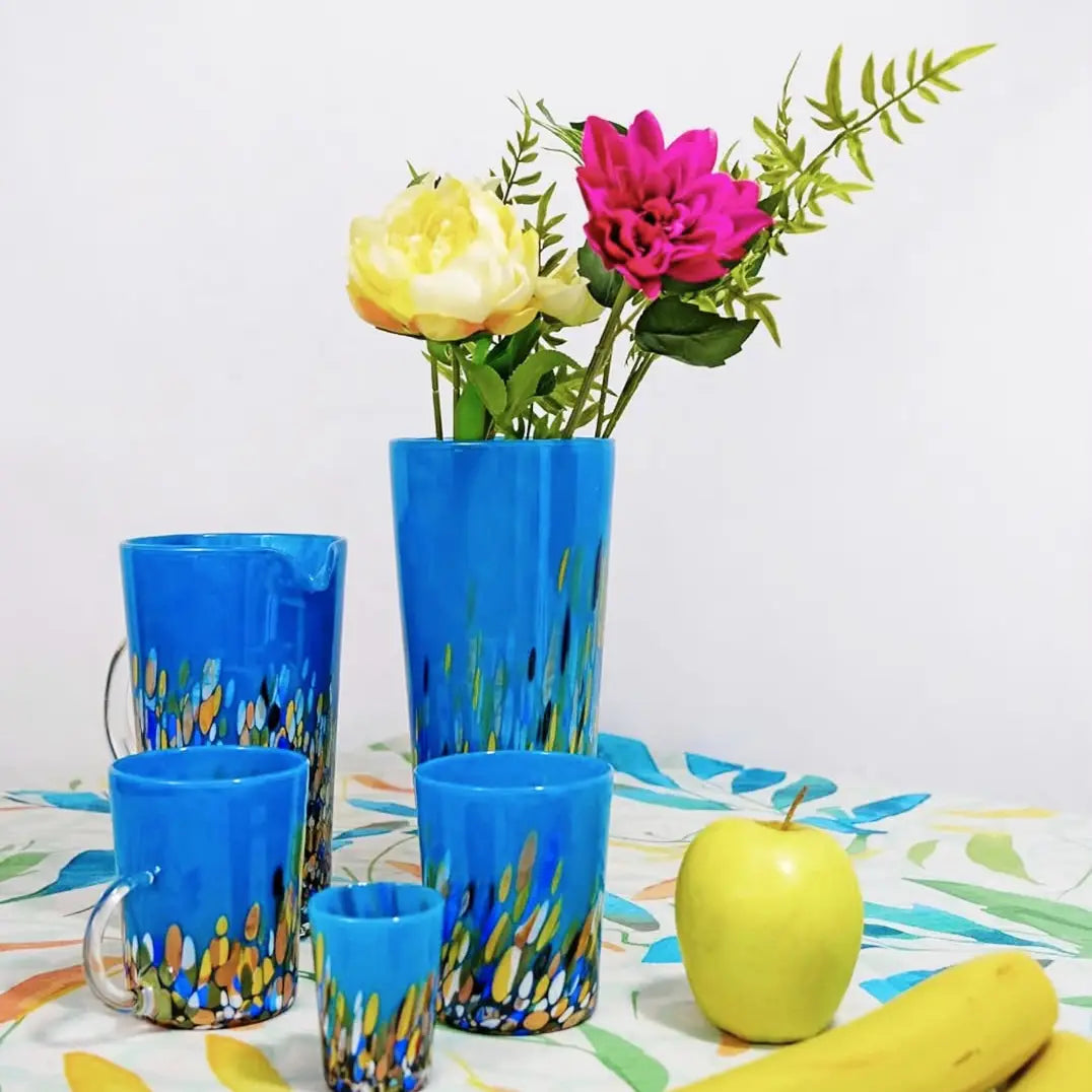 Cicchetto Roma-kollektion multi i Murano-glas - Æske med 6 stk.