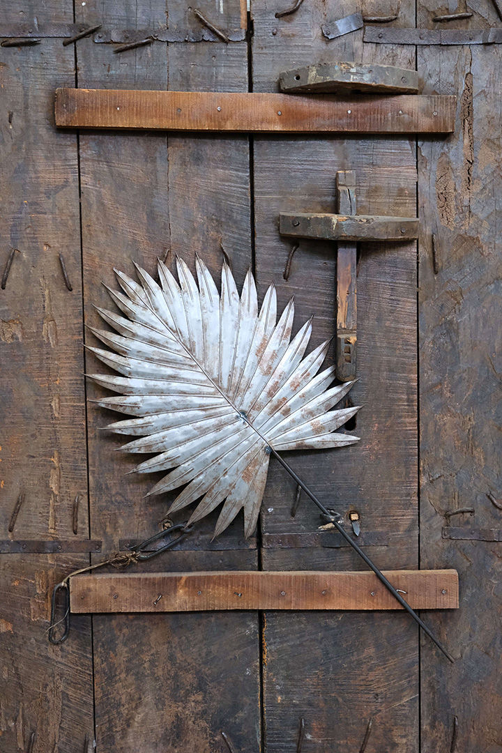 Trademark Living Palmeblad i metal