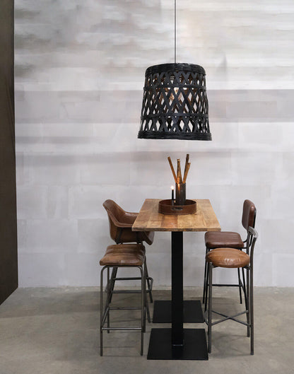 Trademark Living Astoria barstol - quiltet læder