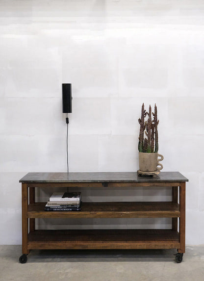 Trademark Living Chhagna konsolbord med metaltop