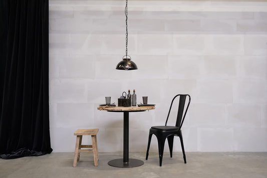 Trademark Living Sitt stolehynde i sort til Living Stol