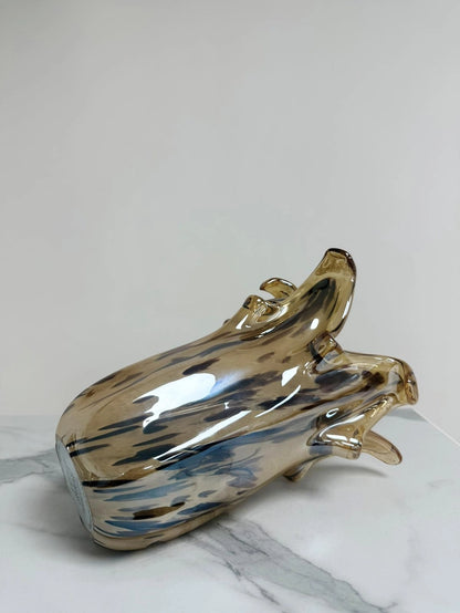Vaso Giusy, mellemstor vase i Murano glas - H 25 cm.