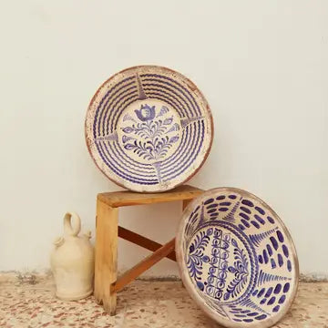 Big granaínos bowl blue - BLOMST