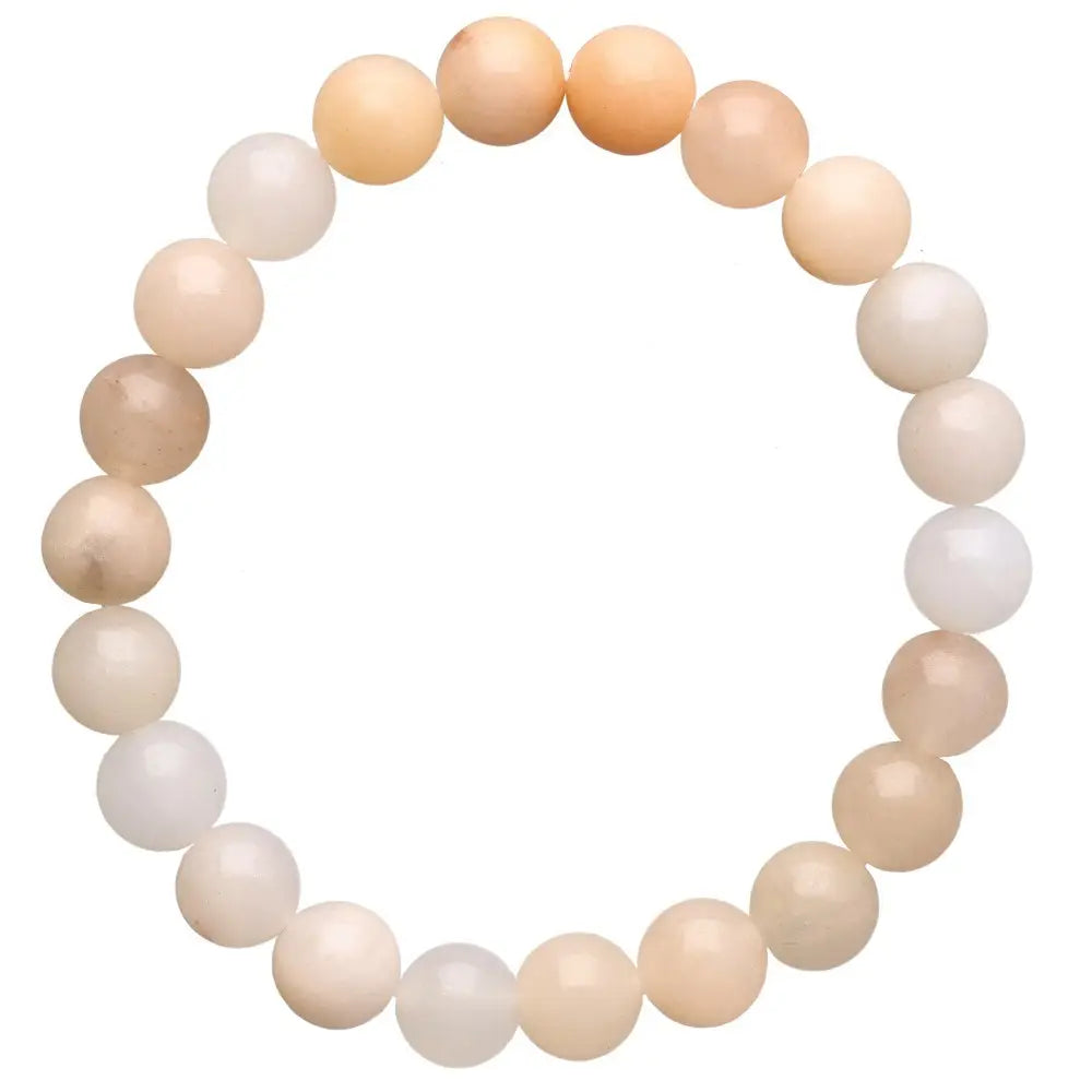 Rosa Aventurin Armbånd - 7 mm - 19 g.