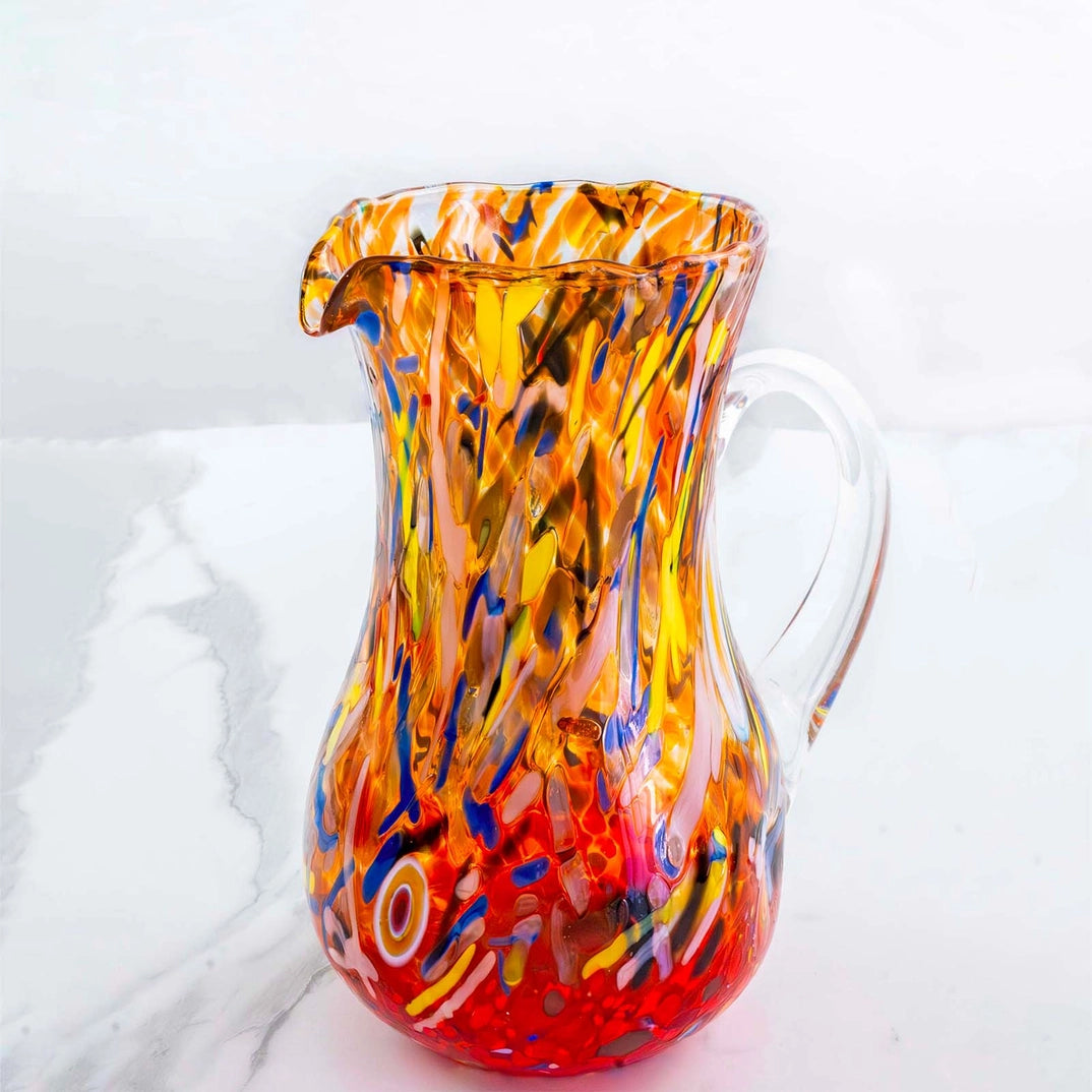 Kande B12 Dekoration MG Rød i Murano-glas