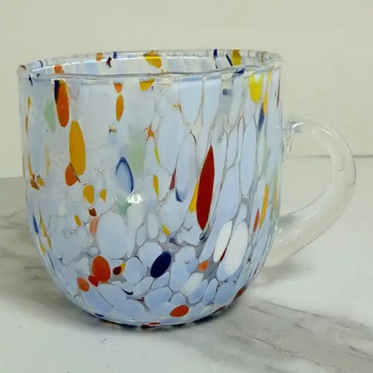 Cappuccino-kop Pervinca i muranoglas 250 ml