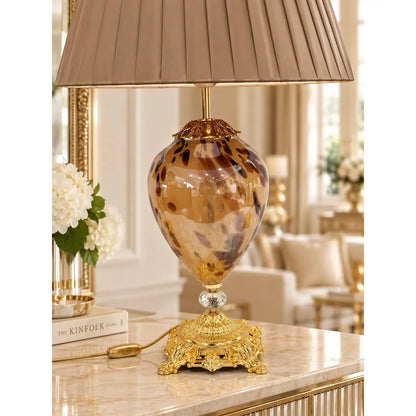 Lampe Mary Grande med dyreprint - H 70 cm