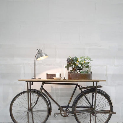 Konsolbord af gammel cykel
