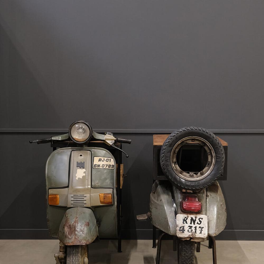 Disk af scooterfront
