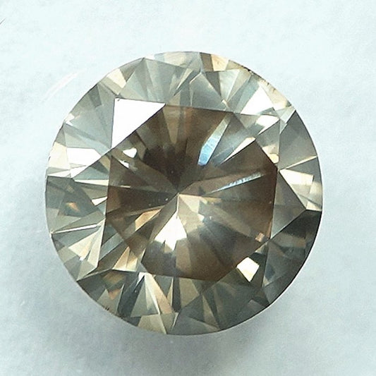 Diamond - 1.02 ct - Brilliant - Natural Fancy Grayish Yellow - SI2