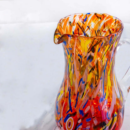Kande B12 Dekoration MG Rød i Murano-glas