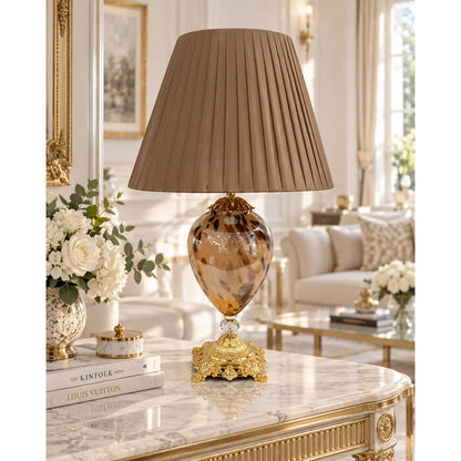 Lampe Mary Grande med dyreprint - H 70 cm