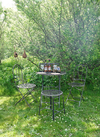 Trademark Living Williamsburg stol med fletsæde